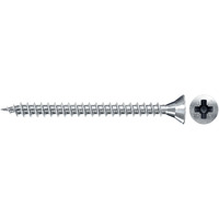 fischer Spanplattenschraube ClassicFast II 6,0x50 Senkkopf PZ 200 Stück, mit Vollgewinde