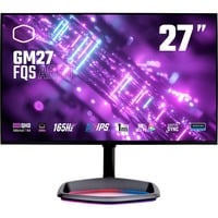 Cooler Master GM27-FQS, Gaming-Monitor 69 cm (27 Zoll), schwarz, QHD, AHVA, HDMI, USB-C, 165Hz Panel