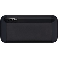 Crucial X8 Portable SSD 2 TB, Externe SSD schwarz, USB-C 3.2 Gen 2 (10 Gbit/s)