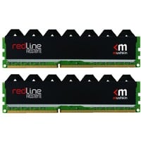 Mushkin DIMM 16 GB DDR4-3600 (2x 8 GB) Dual-Kit, Arbeitsspeicher schwarz, MLA4C360GKKP8GX2, Redline, INTEL XMP