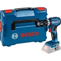 Bosch Akku-Schlagbohrschrauber GSB 18V-45 Professional solo, 18Volt blau/schwarz, ohne Akku und Ladegerät, in L-BOXX