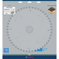 Bosch PRO Wood Kreissägeblatt, Ø 400mm, 60Z Bohrung 30mm, für Tischkreissägen