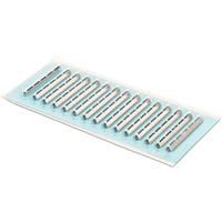 Digitus LWL Crimpspleißschutz, mit Telekomzulassung TS0338/96, Kabelführung silber, 15er Streifen, 