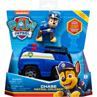 Spin Master Paw Patrol Chases Polizeiwagen, Spielfahrzeug mit Sammelfigur
