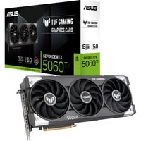 ASUS GeForce RTX 5060 Ti TUF GAMING 8GB, Grafikkarte DLSS 4, 3x DisplayPort, 1x HDMI 2.1