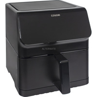 Cosori Heißluftfritteuse Premium II Chef Edition CAF-P651-KEUR schwarz, 1.700 Watt, Korb 6,2 Liter