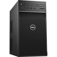 Dell Precision 3630 Tower Generalüberholt, PC-System schwarz, Windows 11 Pro