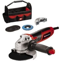 EINHELL Winkelschleifer TC-AG 125/850 Kit rot/schwarz, 850 Watt