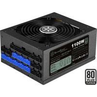 SilverStone SST-ST1100-TI v2.0 1100W, PC-Netzteil schwarz, 8x PCIe, Kabel-Management, 1100 Watt