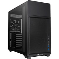Thermaltake TR300 TG Black, Tower-Gehäuse schwarz, Tempered Glass