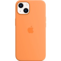 Apple Silikon Case mit MagSafe, Handyhülle orange, iPhone 13