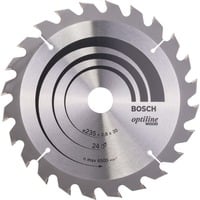 Bosch PRO Wood Kreissägeblatt, Ø 235mm, 24Z Bohrung 30mm, für Handkreissägen