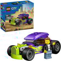LEGO 60485 City Hot Rod, Konstruktionsspielzeug 