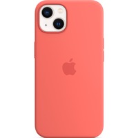 Apple Silikon Case mit MagSafe, Handyhülle koralle, iPhone 13