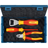 Bosch PRO Handwerkzeug-Set in L-BOXX Mini, 3-teilig blau