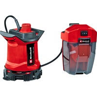 EINHELL Akku-Schmutzwasserpumpe GE-DP 18/25 LL Li-Solo, 18Volt, Tauch- / Druckpumpe rot/schwarz, ohne Akku und Ladegerät