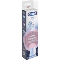  Oral-B iO Sanfte Reinigung 2er, Aufsteckbürste weiß, für empfindliche Bereiche und gesünderes Zahnfleisch