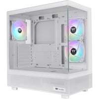 Thermaltake View 270 Plus TG ARGB Snow White, Tower-Gehäuse weiß, Tempered Glass x 2