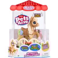 ZURU Pets Alive - Mein magisches Pony mit Stall, Spielfigur