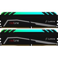 Mushkin DIMM 16 GB DDR4-4133 (2x 8 GB) Dual-Kit, Arbeitsspeicher schwarz, MLA4C413KOOP8GX2, Redline Lumina RGB, INTEL XMP