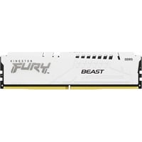 Kingston FURY DIMM 16 GB DDR5-6400, Arbeitsspeicher weiß, KF564C32BWE-16, FURY Beast, INTEL XMP, AMD EXPO