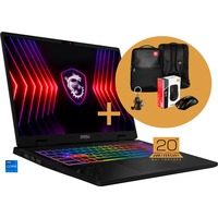 MSI Crosshair 16 HX D14VGKG-616 Anniversary Edition, Gaming-Notebook grau/schwarz, Intel® Core™ i7-14650HX, NVIDIA GeForce RTX 4070, 16 GB DDR5, 1 TB (1 TB SSD), Windows 11 Home 64-Bit