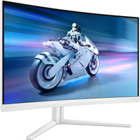 Philips 27M2C5501, Gaming-Monitor 68.5 cm (27 Zoll), weiß, QHD, VA, Curved, Ambiglow, 180Hz Panel