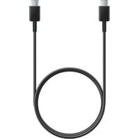 Samsung USB 2.0 Kabel, USB-C Stecker > USB-C Stecker schwarz, 1 Meter, Laden mit bis zu 60 Watt