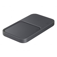  Samsung Wireless Charger Duo mit Adapter EP-P5400T, Ladestation dunkelgrau