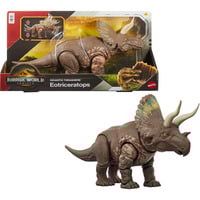Mattel Jurassic World Gigantic Thrashers Eotriceratops, Spielfigur 