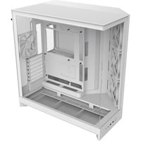 NZXT H9 Flow , Tower-Gehäuse weiß (matt), Tempered Glass x 2