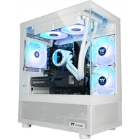 Thermaltake FTW V170A 5060Ti Snow, Gaming-PC weiß/transparent, Windows 11 Home