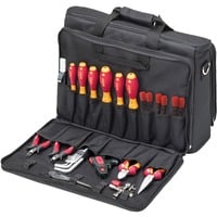 Wiha Werkzeug-Set Service-Techniker rot/gelb, 30-teilig, mit Laptop-Tasche