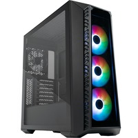 Cooler Master MasterBox 520, Tower-Gehäuse schwarz, Tempered Glass