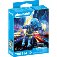 PLAYMOBIL 71836 Heroes: Blitz-Held, Konstruktionsspielzeug 