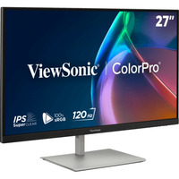 ViewSonic VP2766-2K, LED-Monitor 68.6 cm (27 Zoll), schwarz, QHD, IPS, HDMI, USB-C, USB-Hub, 120Hz Panel