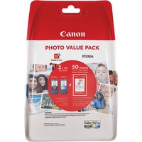 Canon Tinte ValuePack PG-560XL/CL-561XL inkl. 50 Blatt 10x15-Fotopapier