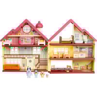 Moose Toys Bluey Ultimate Lights & Sound Playhouse Mega Set, Spielgebäude 