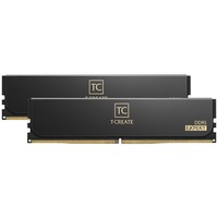 Team Group DIMM 32 GB DDR5-6400 (2x 16 GB) Dual-Kit, Arbeitsspeicher schwarz, CTCED532G6400HC32ADC01, T-CREATE EXPERT