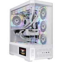 Thermaltake View 370 TG ARGB Snow White, Tower-Gehäuse weiß, Tempered Glass x 3