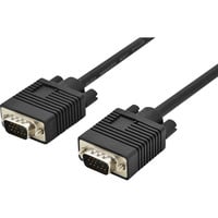 Digitus VGA-Monitor-Anschlusskabel, VGA-Stecker > VGA-Stecker schwarz, 3 Meter