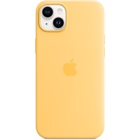 Apple Silikon Case mit MagSafe, Handyhülle gelb, Sonnenlicht, iPhone 14 Plus
