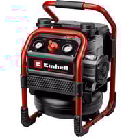 EINHELL Power X-Change Akku-Kompressor SILENZZO 18/160, 18Volt rot/schwarz, ohne Akku und Ladegerät