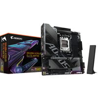 GIGABYTE B840M AORUS ELITE WIFI6E, Mainboard schwarz/silber