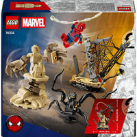 LEGO 76334 Marvel Super Heroes Großer Showdown: Spider-Man vs. Sandman, Konstruktionsspielzeug 