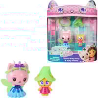 Spin Master Gabby's Dollhouse: Der Film - Queen Kitty Fee & Kätzchen Gnom Figuren-Set, Spielfigur