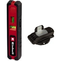 EINHELL Lasernivelliergerät TC-LL 1, Linienlaser schwarz/rot, rote Laserlinie, mit Wasserwaage