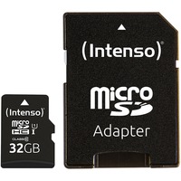 Intenso Premium 32 GB microSDHC, Speicherkarte UHS-I U1, Class 10