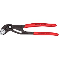 KNIPEX Cobra 87 01 250, 250mm, Rohr- / Wasserpumpen-Zange schwarz/rot, Wasserpumpenzange, 25-fach verstellbar