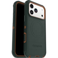 Otterbox Defender Pro, Handyhülle dunkelgrün/orange, iPhone 17 Pro Max, MagSafe